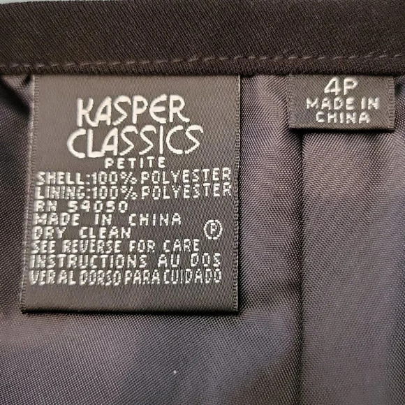 Kasper Classics Women's Skirt (Size 4P) - Picture 3 of 3